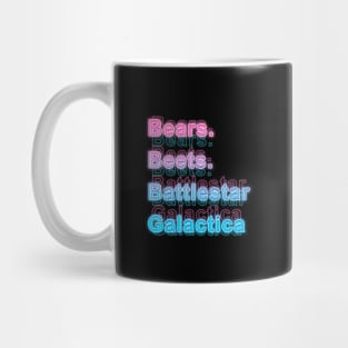 Bears. Beets. Battlestar Galactica Mug